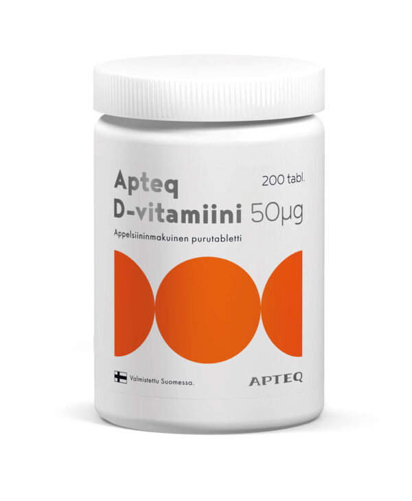 Apteq D-vitamiin