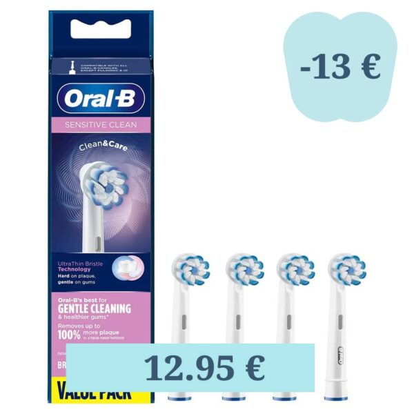 Oral-B Sensitive Clean otsikud EB60-4