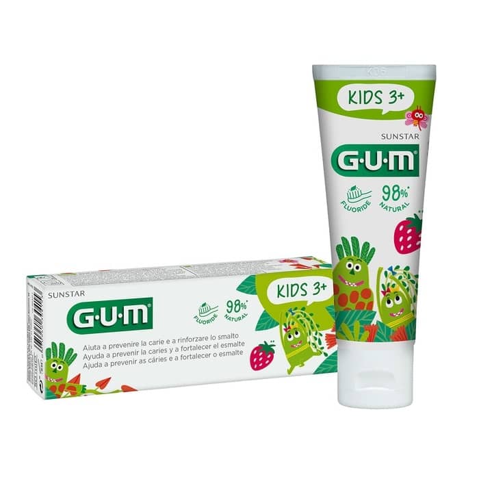 GUM KIDS hambapasta lastele 2-6.a. maasikamaitseline 50ml