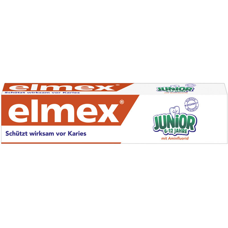 Elmex Junior hambapasta 6-12 a lastele 75ml