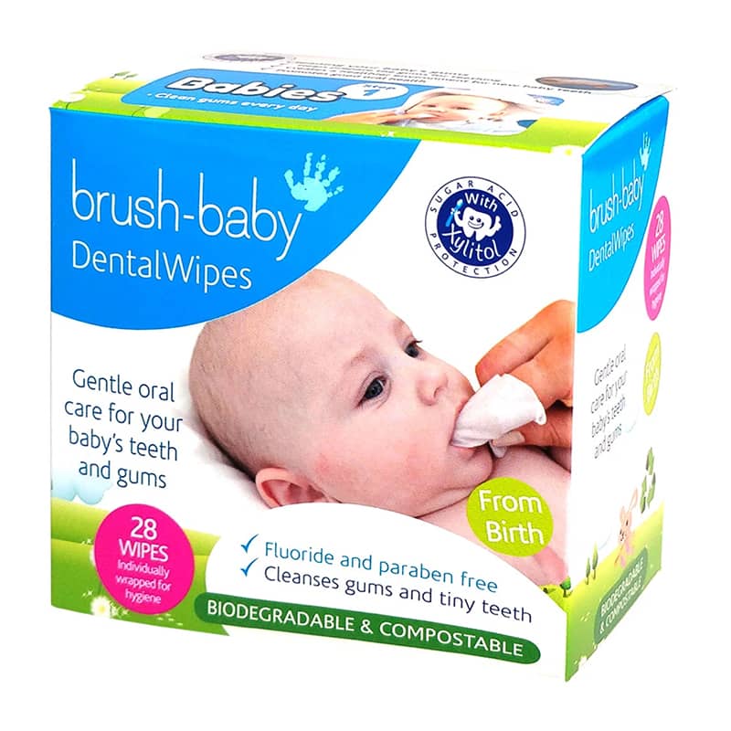 Brush-Baby Dentalwipes 28tk