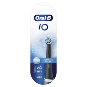 Oral-B iO CB-4 Ultimate Clean Black varuharjapead 4tk.