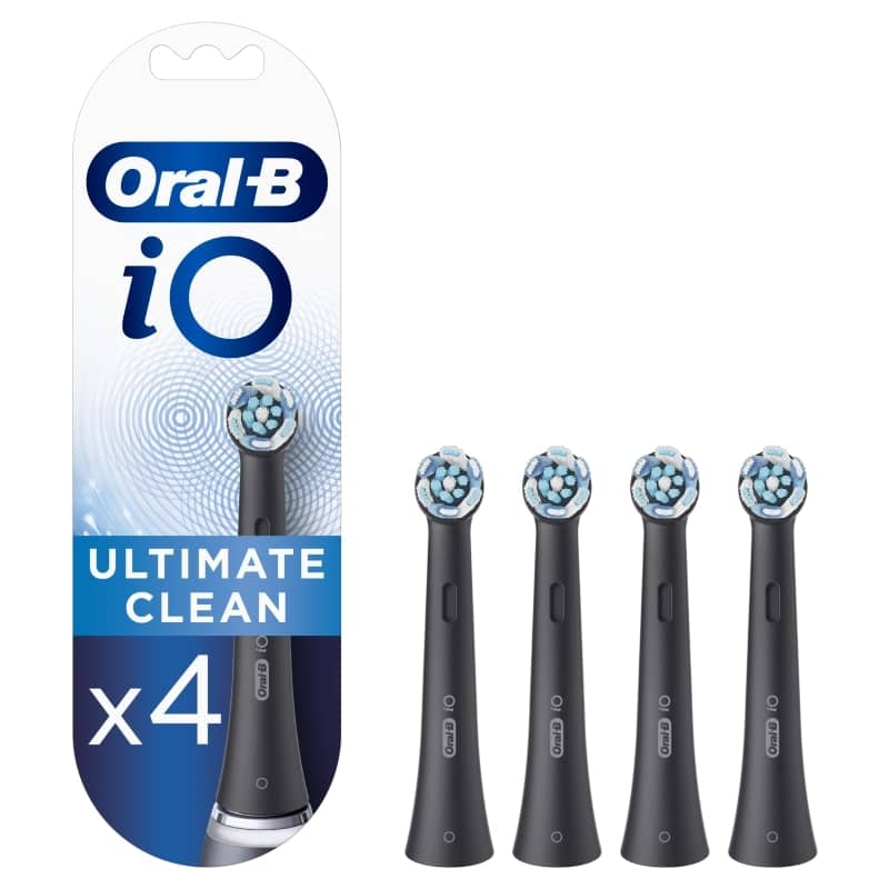 Oral-B iO CB-4 Ultimate Clean Black varuharjapead 4tk.