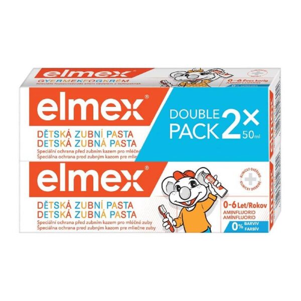 Elmex hambapasta 1-6 a. lastele 50ml 2 pakki