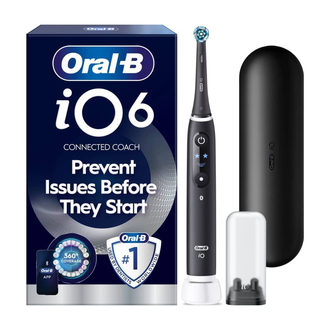Oral-B iO6 electric toothbrush Black Lava