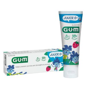 GUM Junior hambapasta 6+ a. maasikamaitseline 50ml