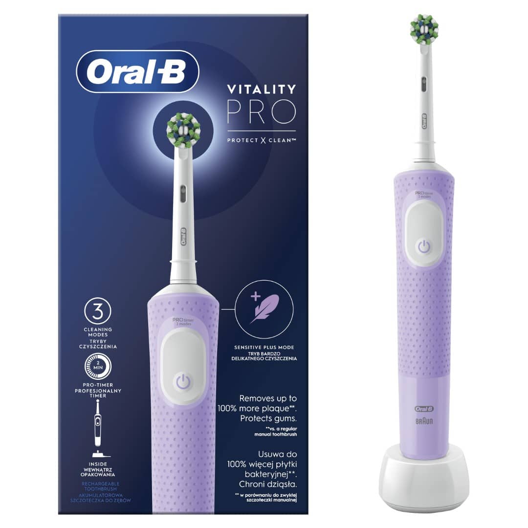 Oral-B Vitality Pro Lilac Mist elektriline hambahari