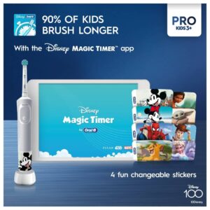 Oral-B elektriline hambahari Vitality PRO Kids Disney 100 ja reisikarp