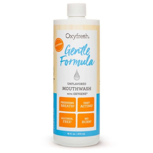 Oxyfresh Gentle Formula maitsestamata suuvesi 473 ml