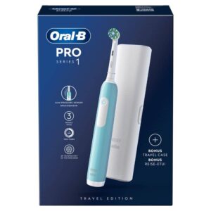 Pro Series 1 Caribbean Blue Elektriline Hambahari + Reisikarp