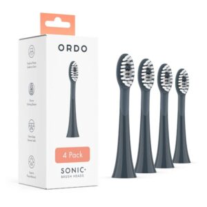 Ordo Sonic+ elektrilise hambaharja otsikud (4tk) – Charcoal Grey