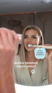 Saskia Hambaharidus. Kuidas hambaid õigesti pesta?