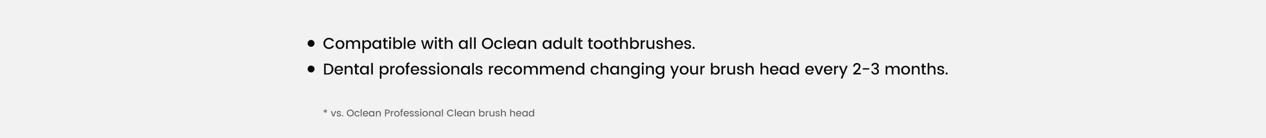 Oclean Ultra otsikud