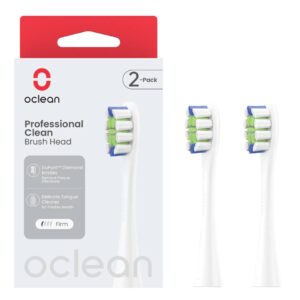 Oclean hambaharja otsikud Professional Clean Plaque Control (valged) 2tk - P1C1