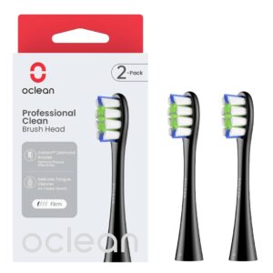 Oclean hambaharja otsikud Professional Clean Plaque Control (mustad) 2tk - P1C5