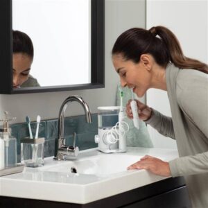 water flosser white