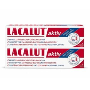 Lacalut Aktiv hambapasta 2 x 100 ml